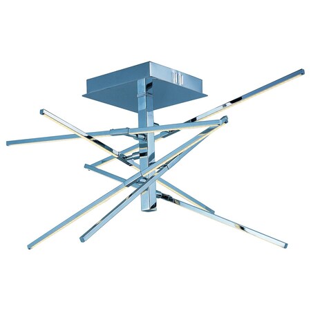 Et2 Kriss Kross-Flush Mount E20693-PC